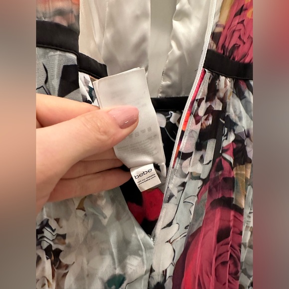 Bebe Split-Front Dress - 6 - Picture 6 of 13